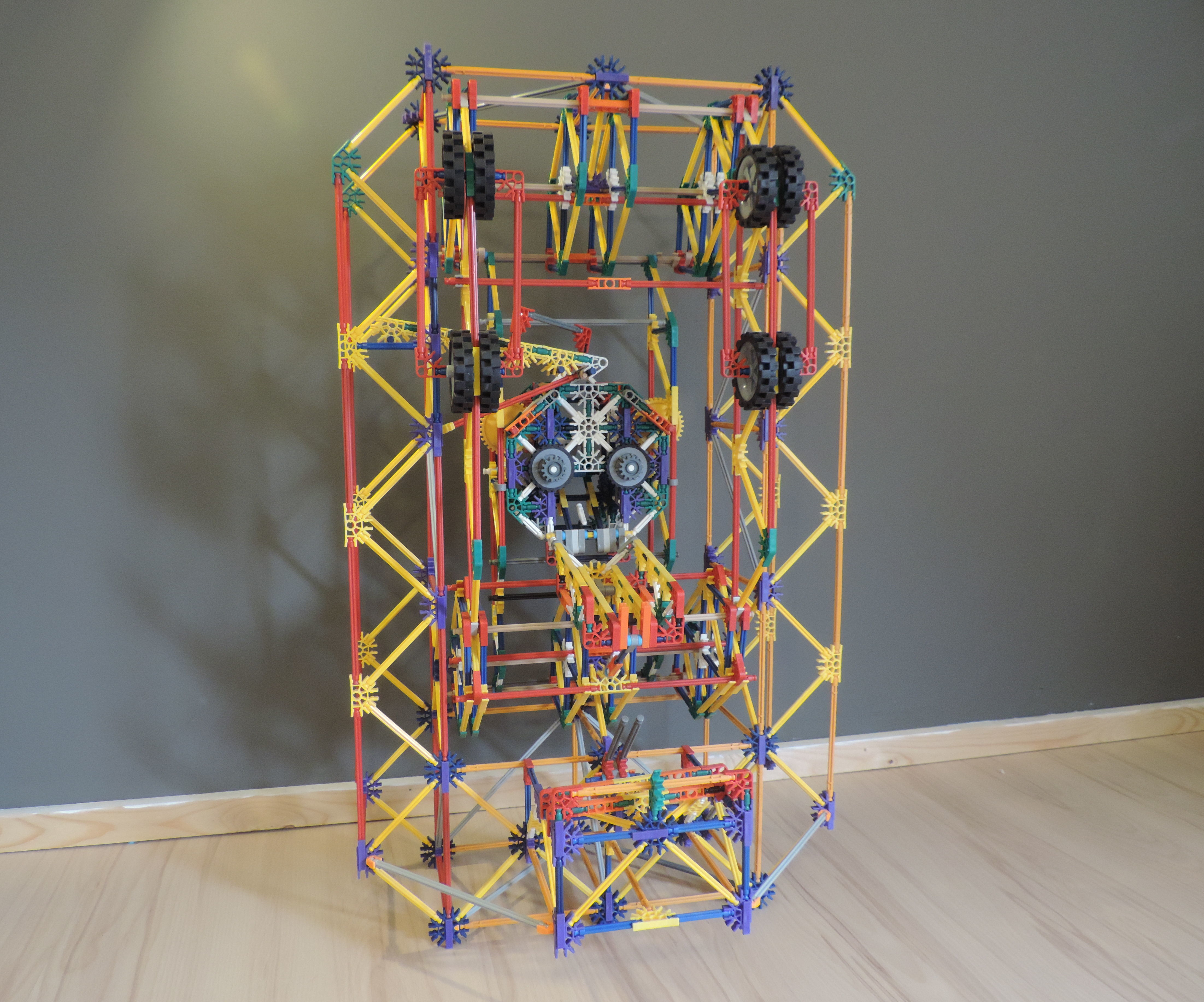 Knex Ball Machine Element: Elevating Head Element