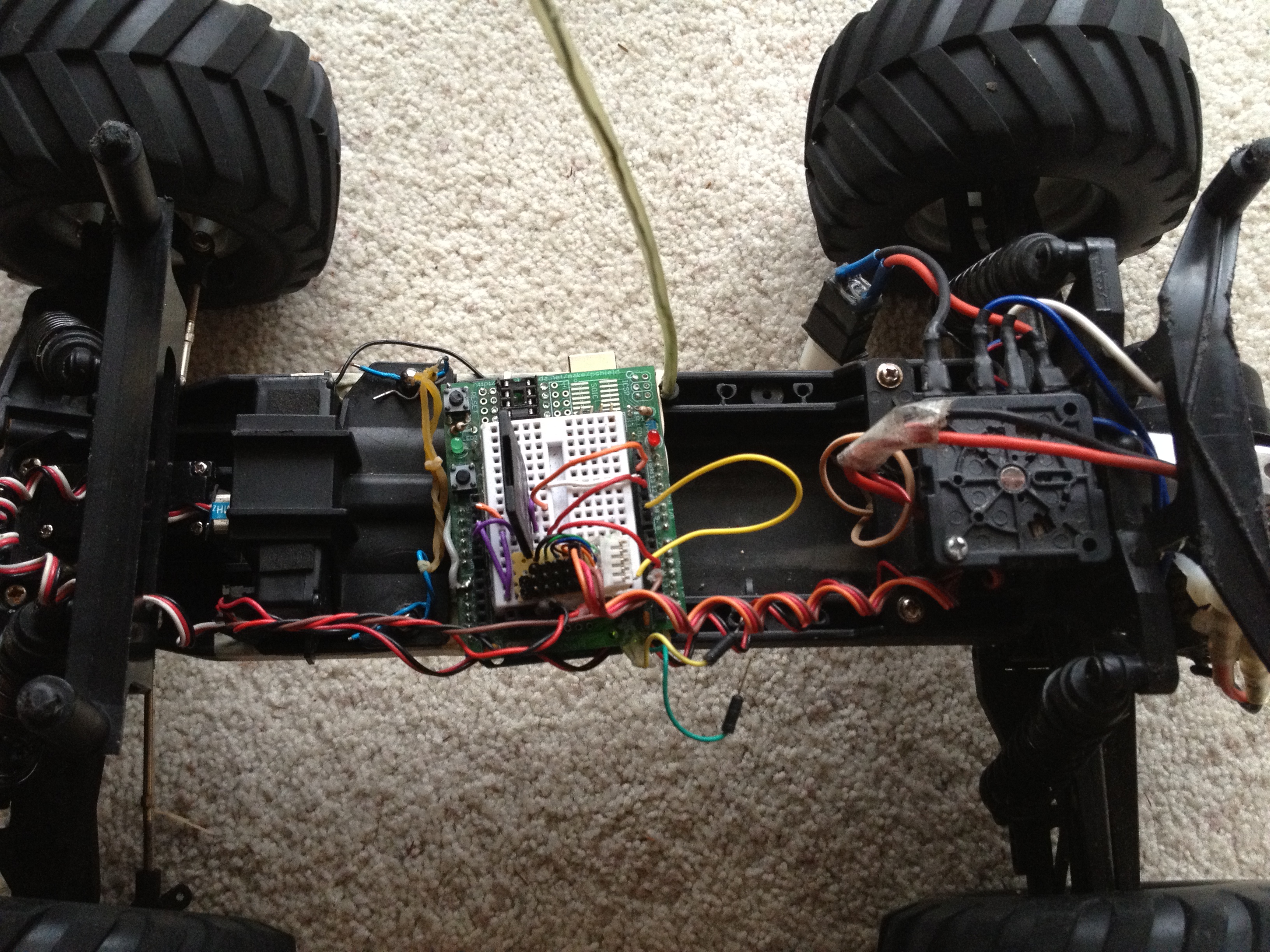 Arduino Assisted RC Truck/Car