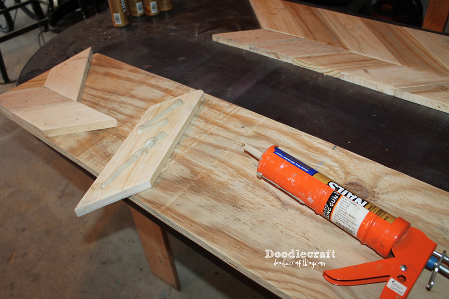 chevron wood bench with hairpin legs diy miter saw porch rustic reclaimed distressed vinegar distressing steel wool (2).JPG