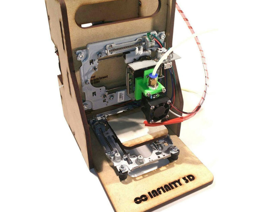 Curiosity 80$ EWaste Educational 3D Printer