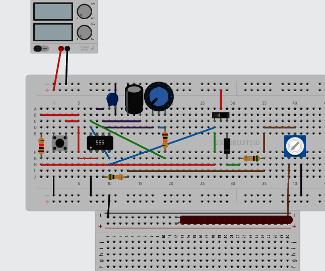 Lamp With Off Timer and Dimmer