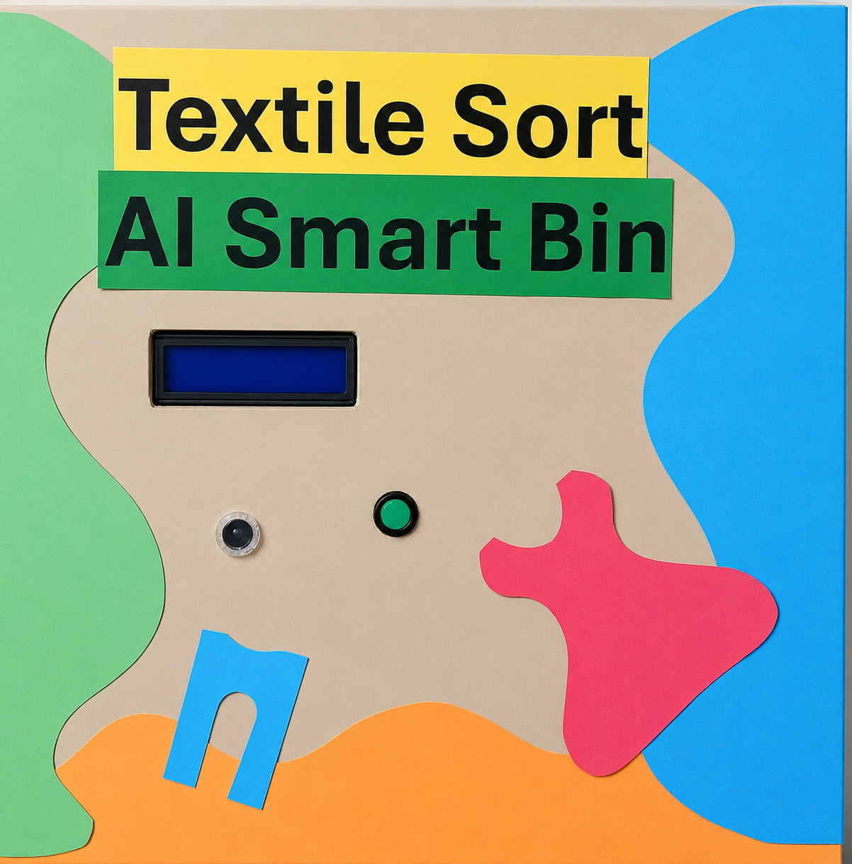 Textile Sort AI Smart Bin
