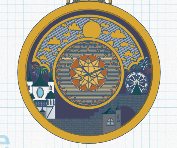 A Clock Pendant