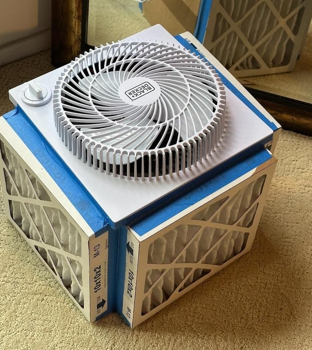 BD-3 DIY Air Purifier: a Quiet, Compact, Portable Universal C-R Box