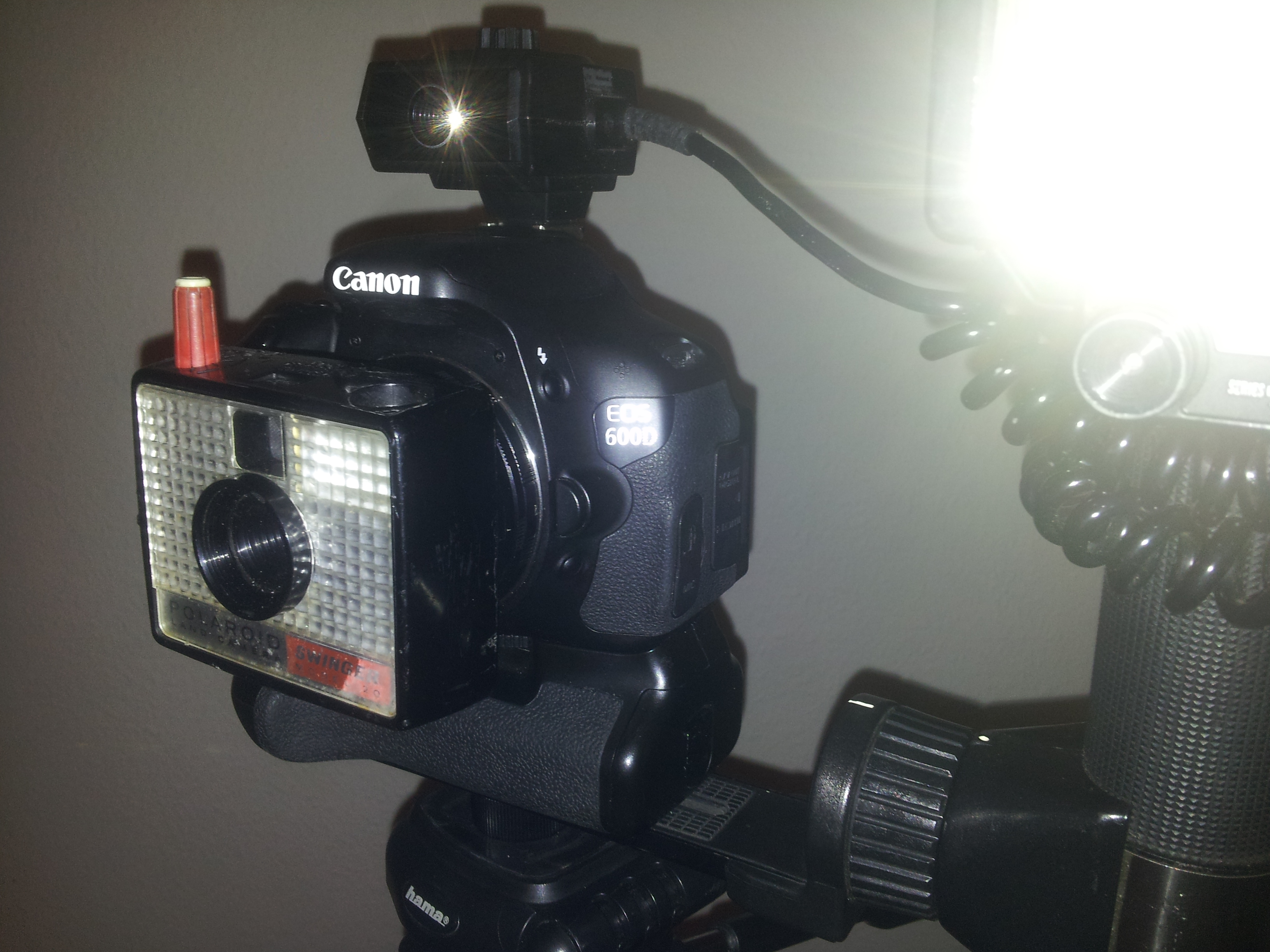 DIY Polaroid Swinger Model 20 to Canon EF DSLR Lens