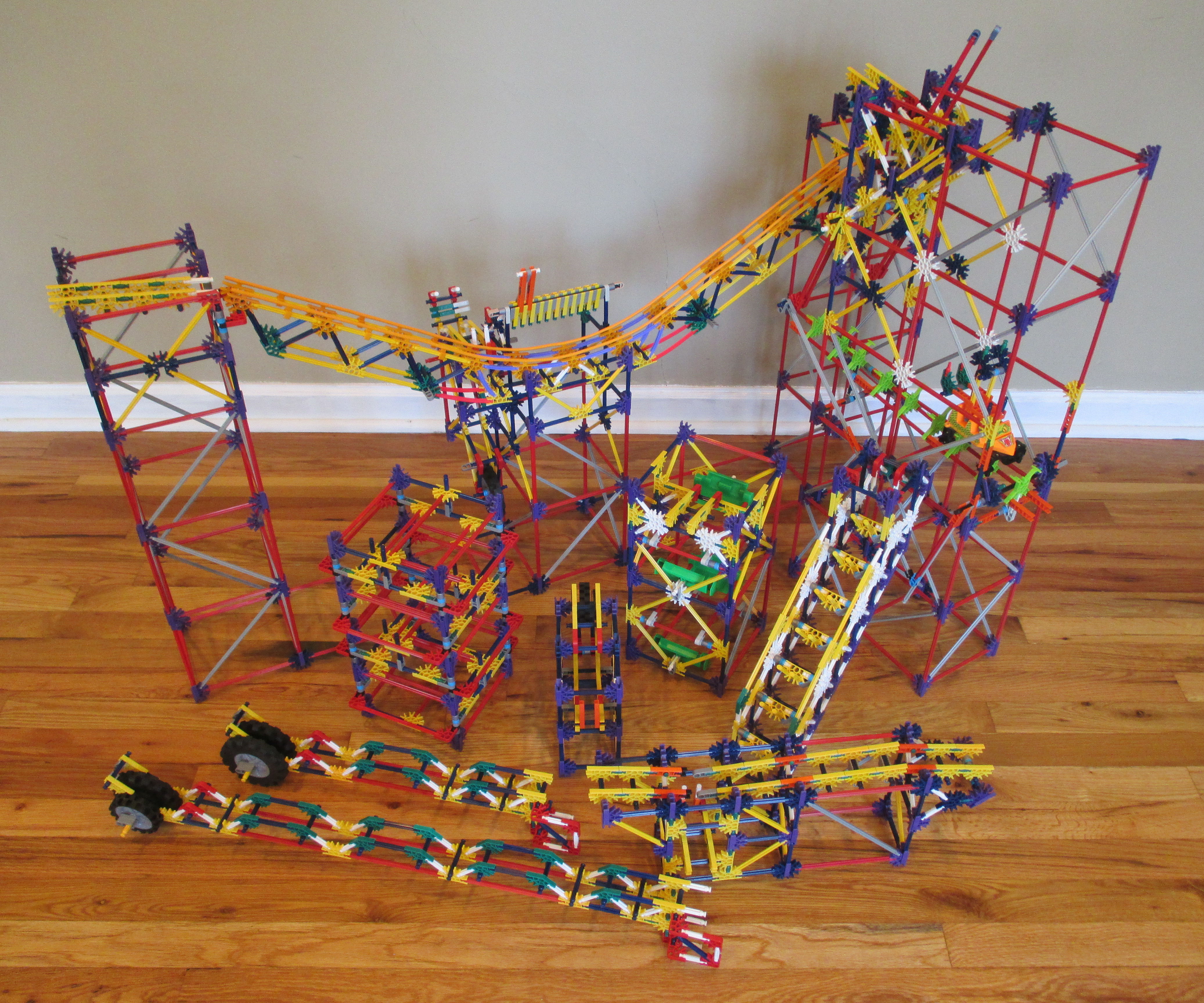 K'nex Ball Machine Rujebime, Elements