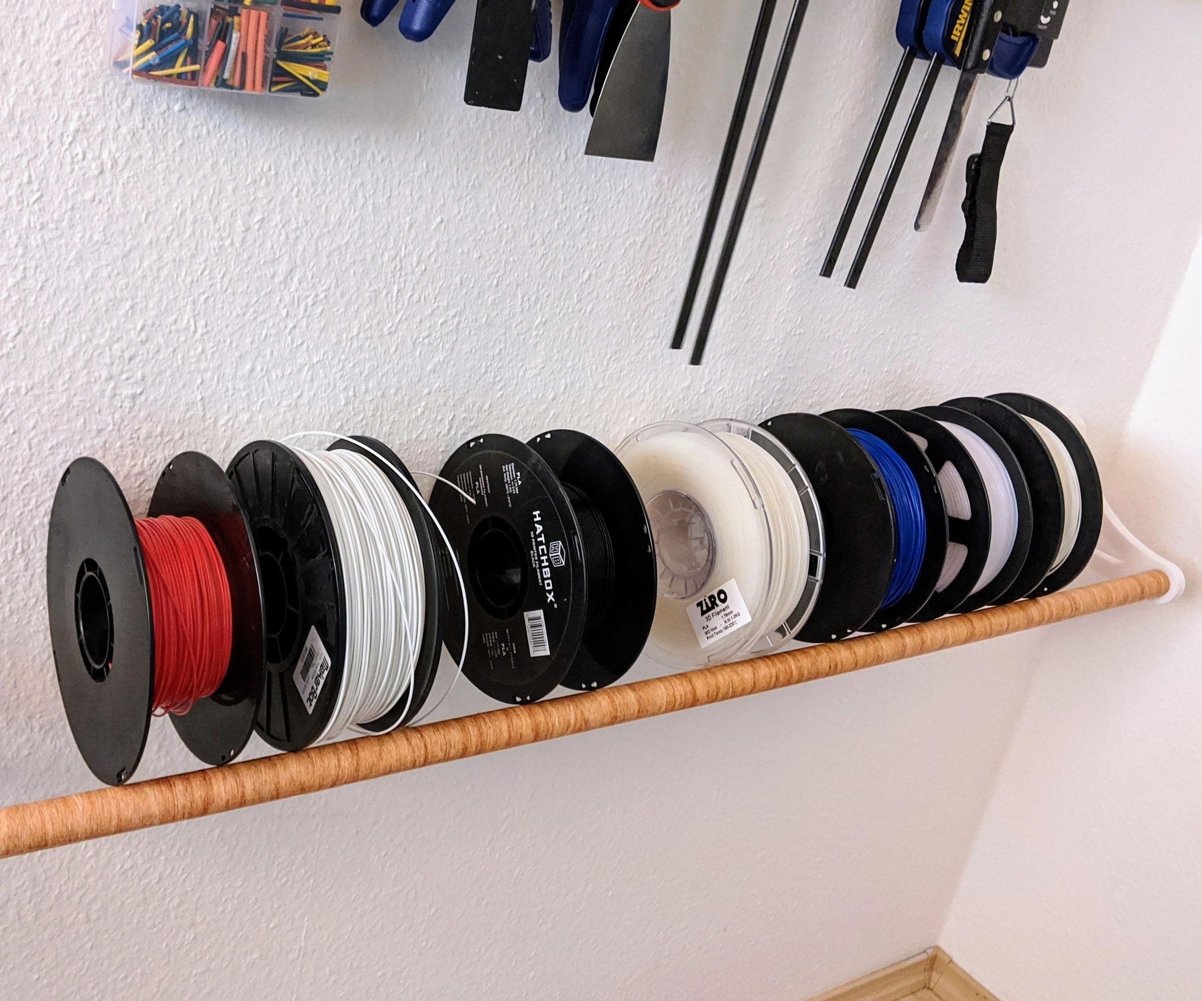 3D Filament Spool Rack