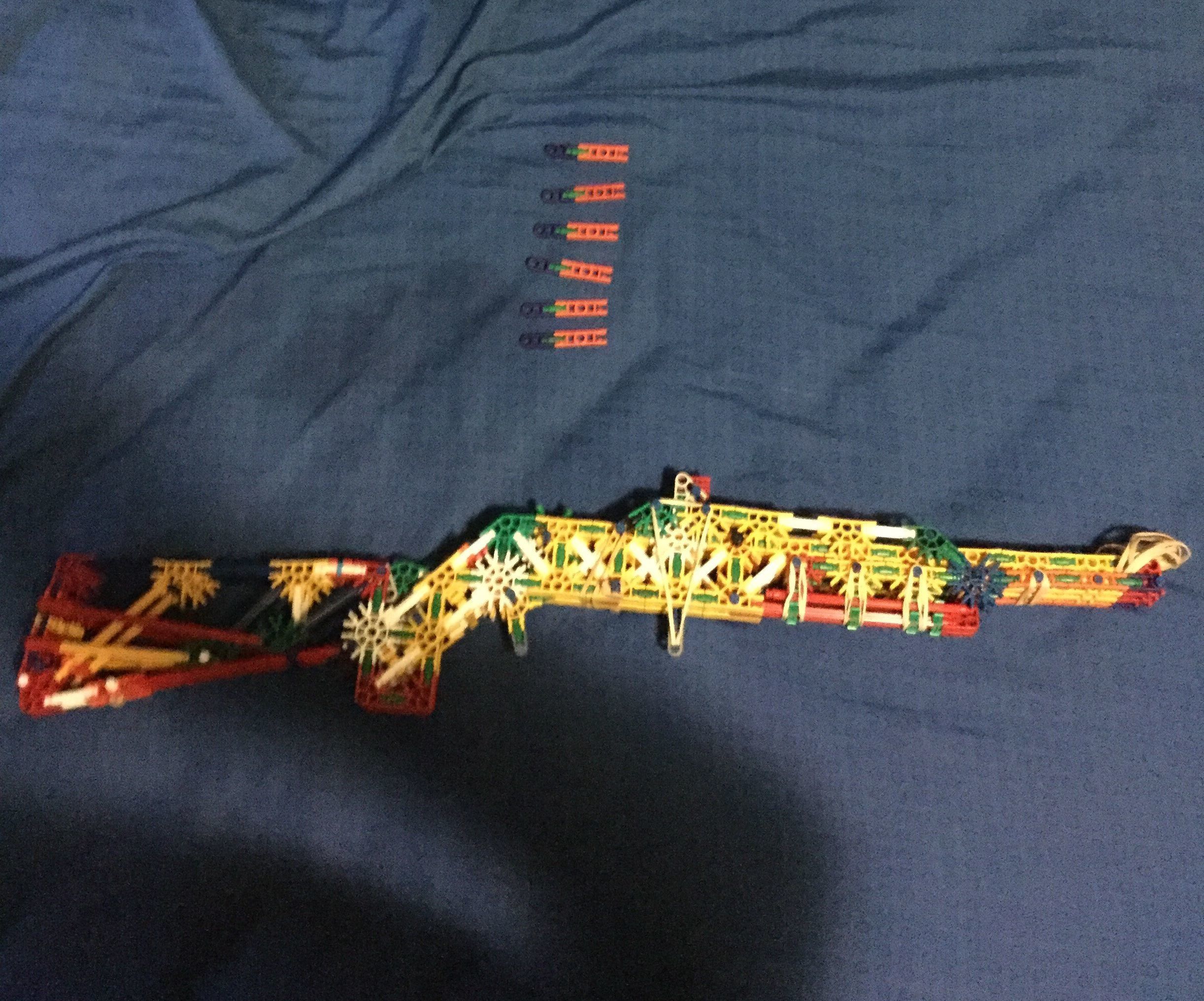 Semi-Automatic Knex Shotgun V2.0 Instructions