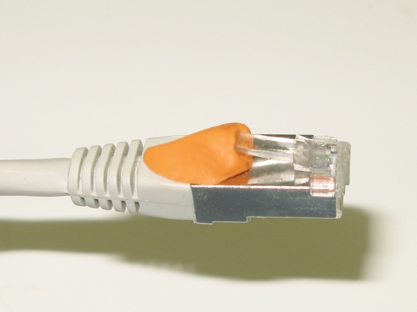 Sugru Ethernet RJ45 Plug Protector