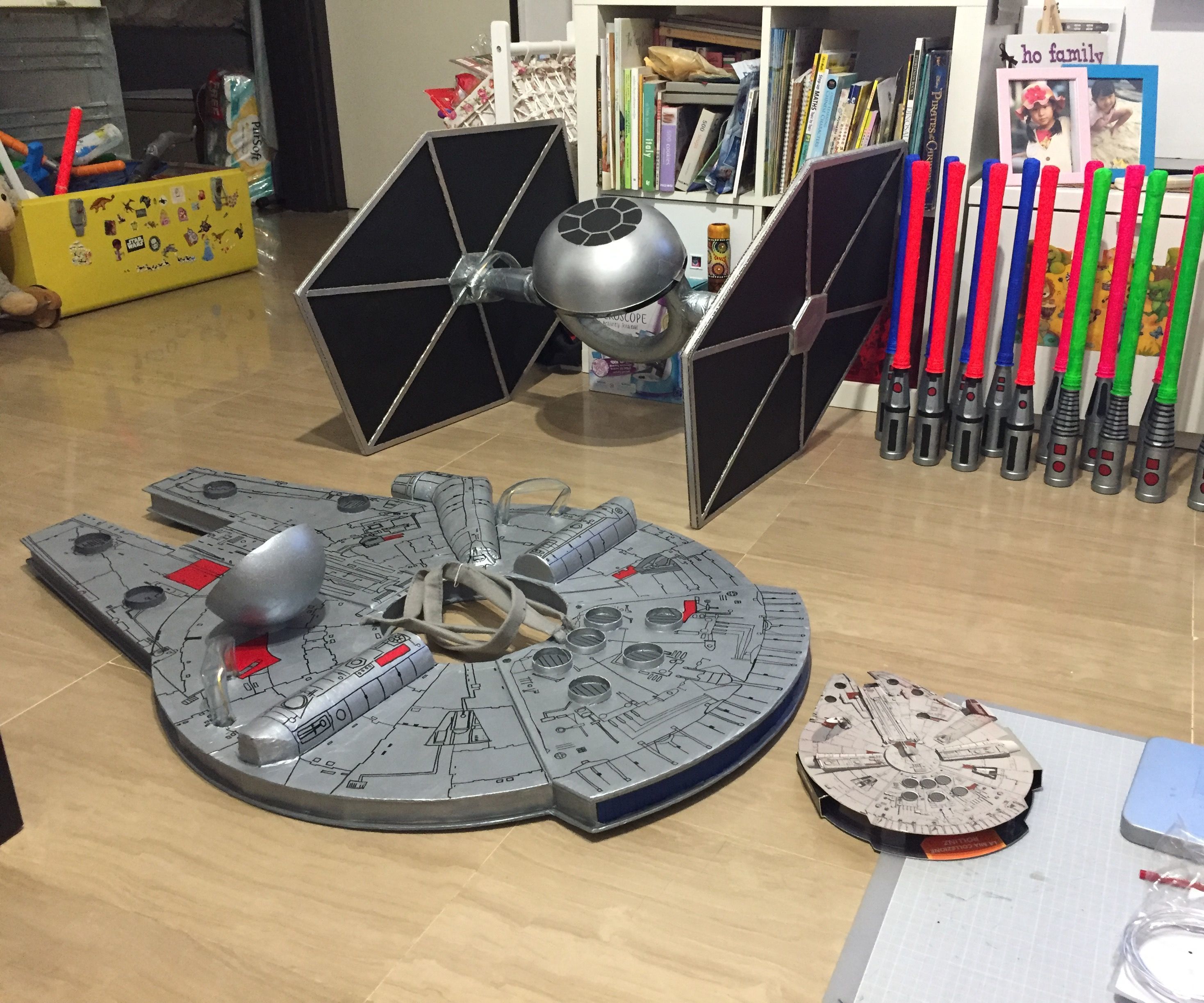 Make Your Own Millennium Falcon for Your Child