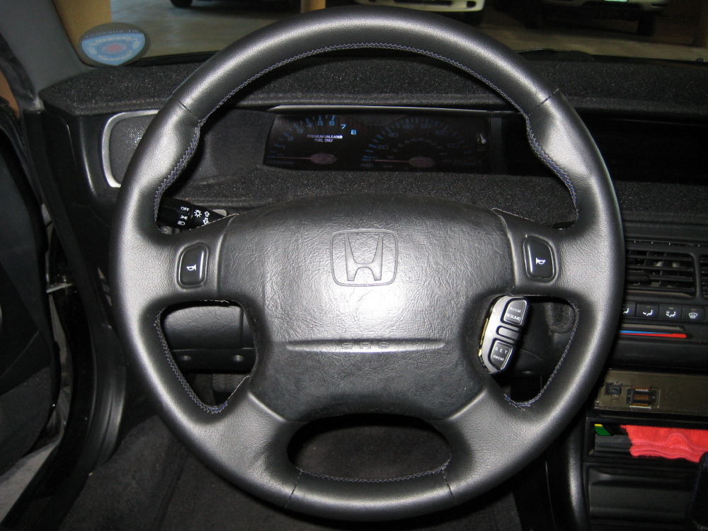 Leather Car Steering Wheel and Shift Boot/knob