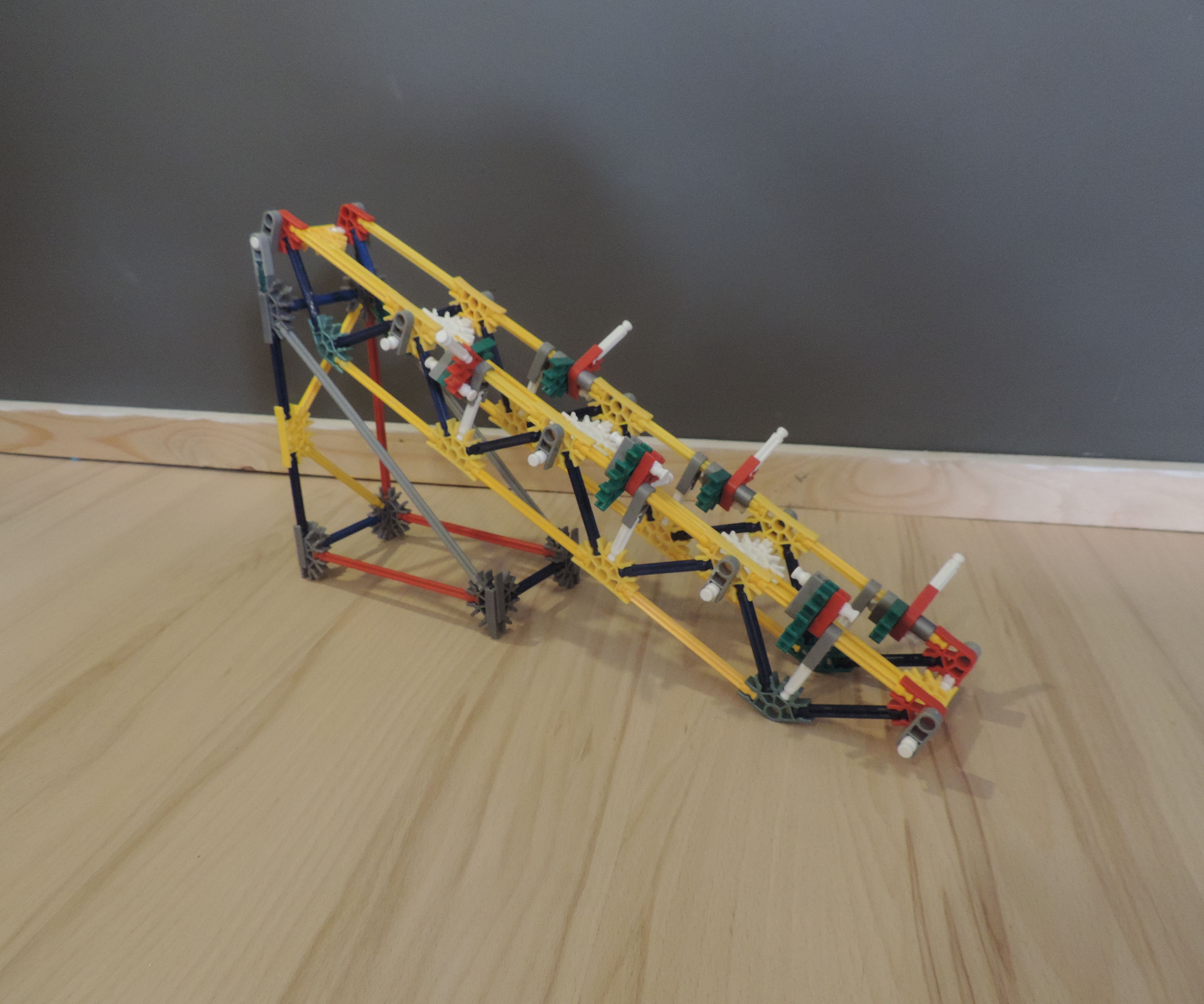 Knex Ball Machine Element: Piano Path