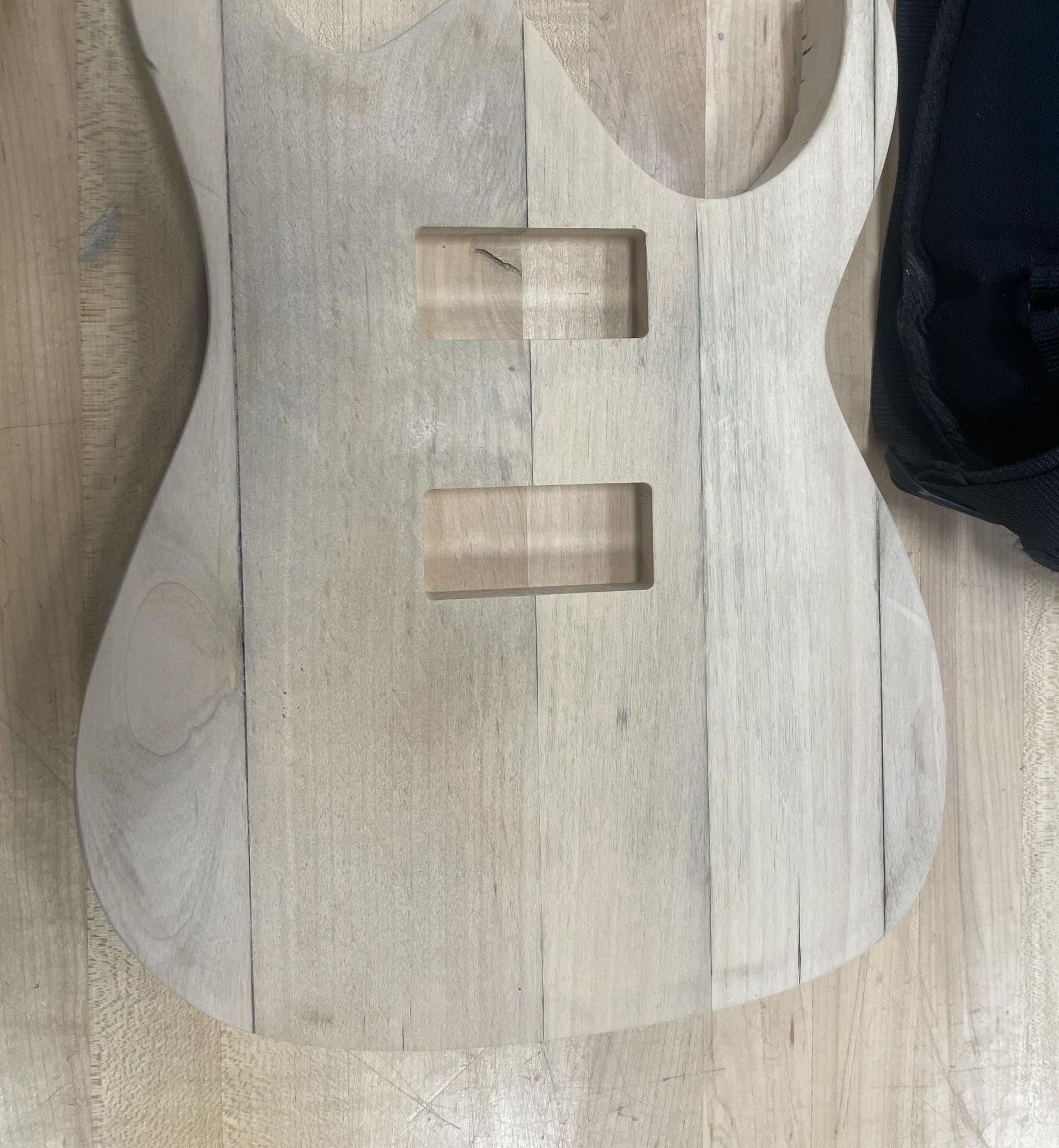 Guitar Body Cut Out