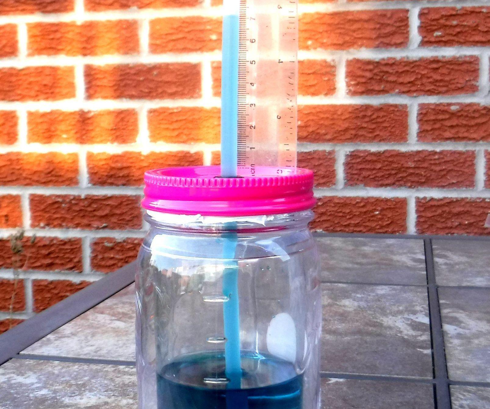 Barometric Mason Jar