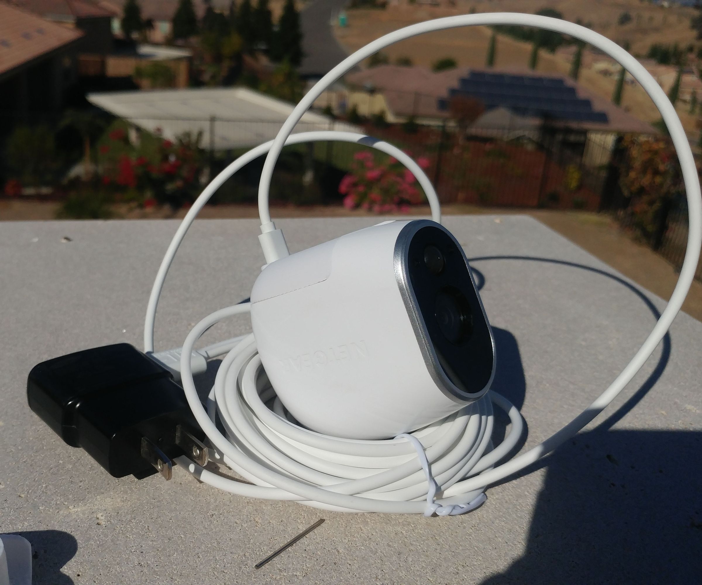 USB Power Arlo Camera