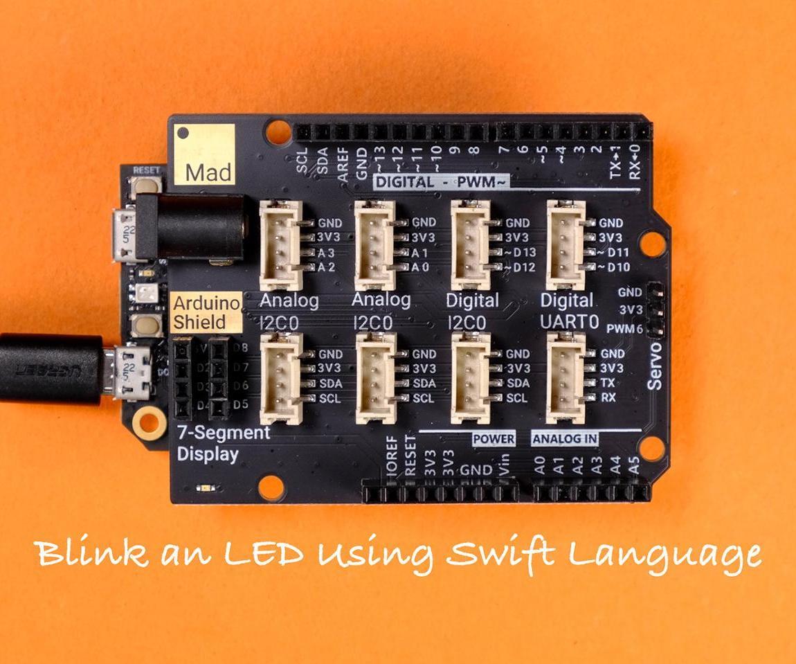 Blink an LED Using Swift Language