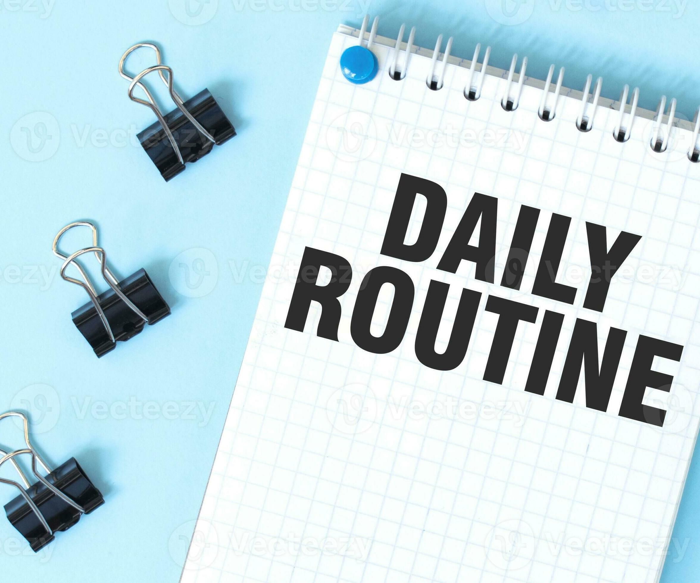 DALLY ROUTINE