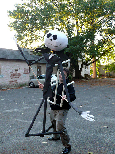 8' Jack Skellington Puppet