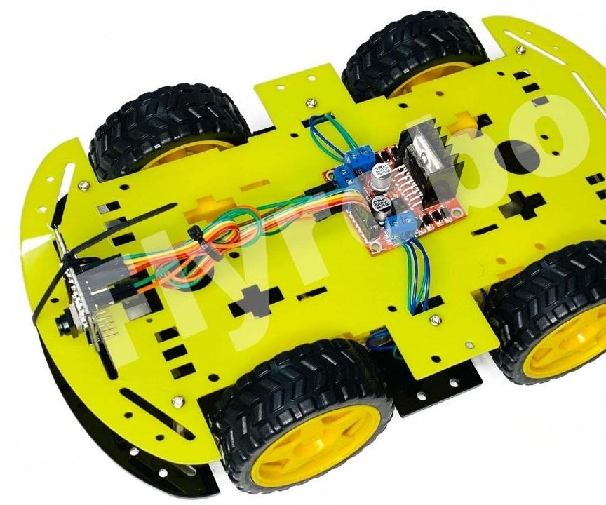 Simple ESP32-CAM Controlled Wi-Fi Surveillance Car
