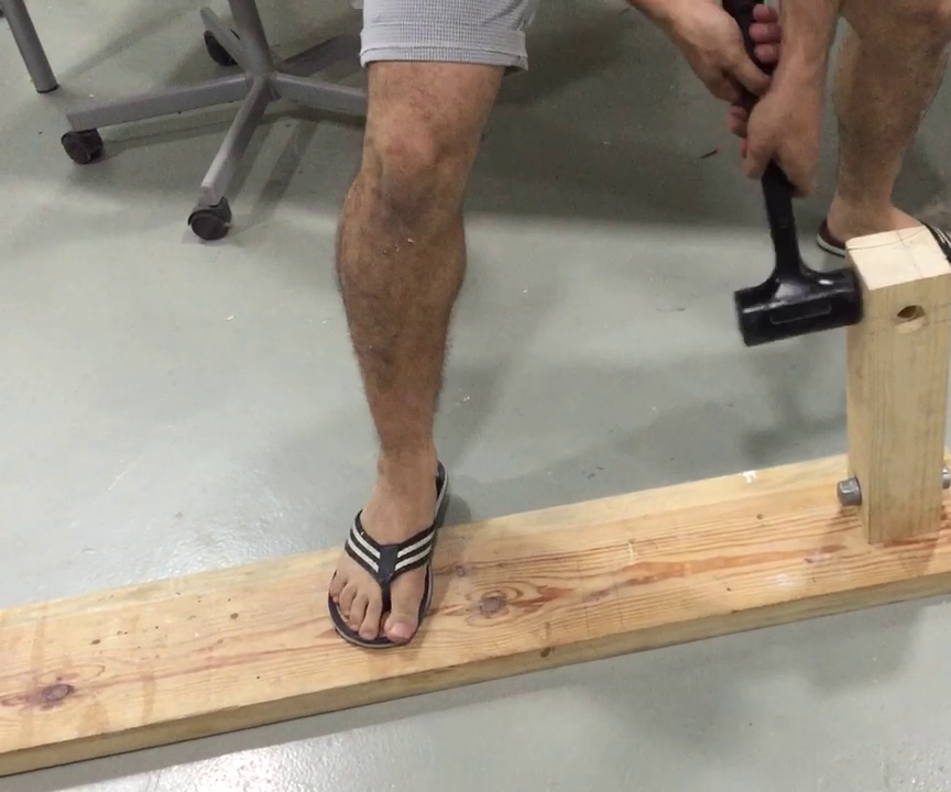 Leg for a Wooden Table (incredible Strength)