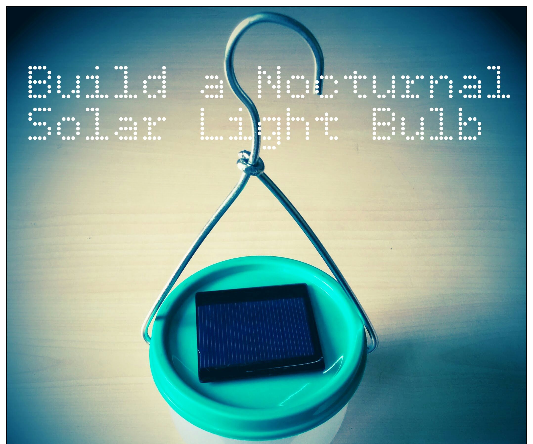 BUILD a NOCTURNAL SOLAR LIGHT BULB