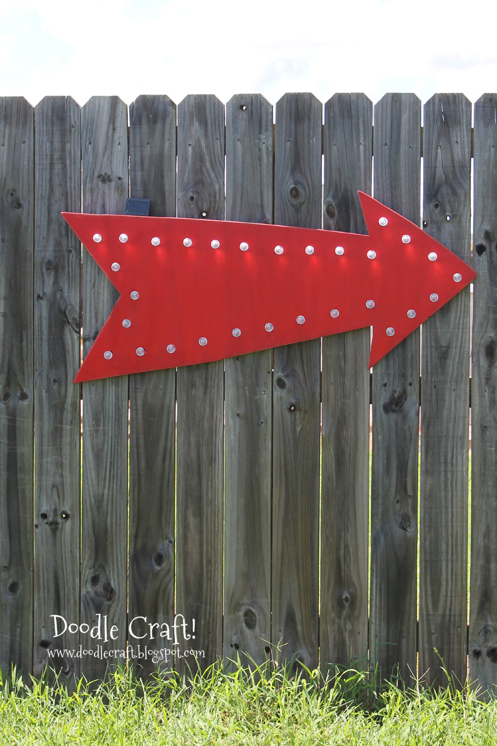 eat at joes vintage red arrow diy solar power light up marquee hanging sign cafe bulb lights and plywood easy tutorial (32).JPG