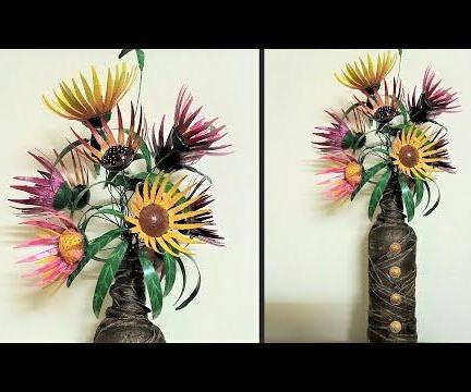 How to Make Flower from Plastic Bottle|DIY Flower|Easy Art & Craft Tutorial