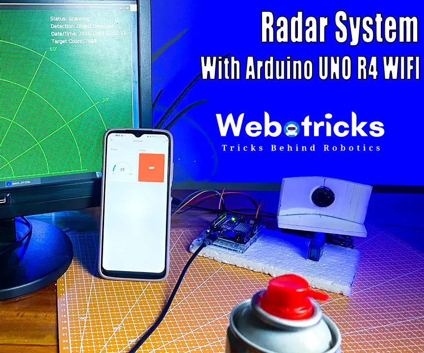 How to Make a Simple Radar System With Arduino UNO R4 WIFI Board