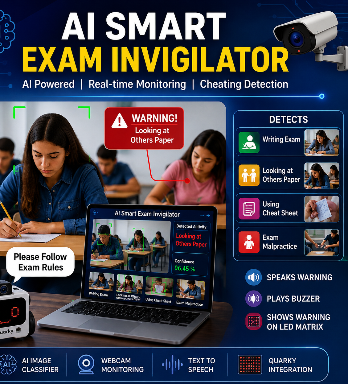 AI Smart Exam Invigilator