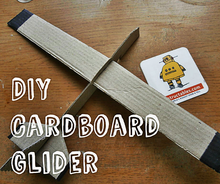 DIY Cardboard Glider