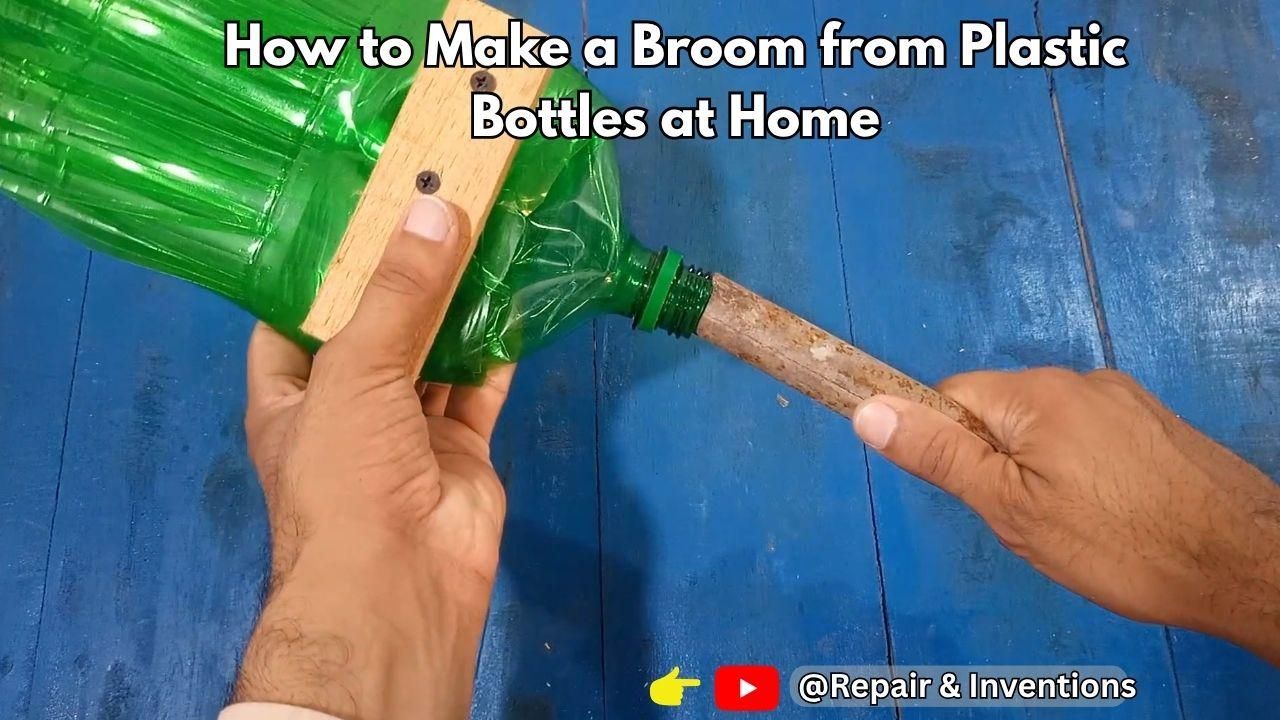 How to Make a Broom From Plastic Bottles at Home