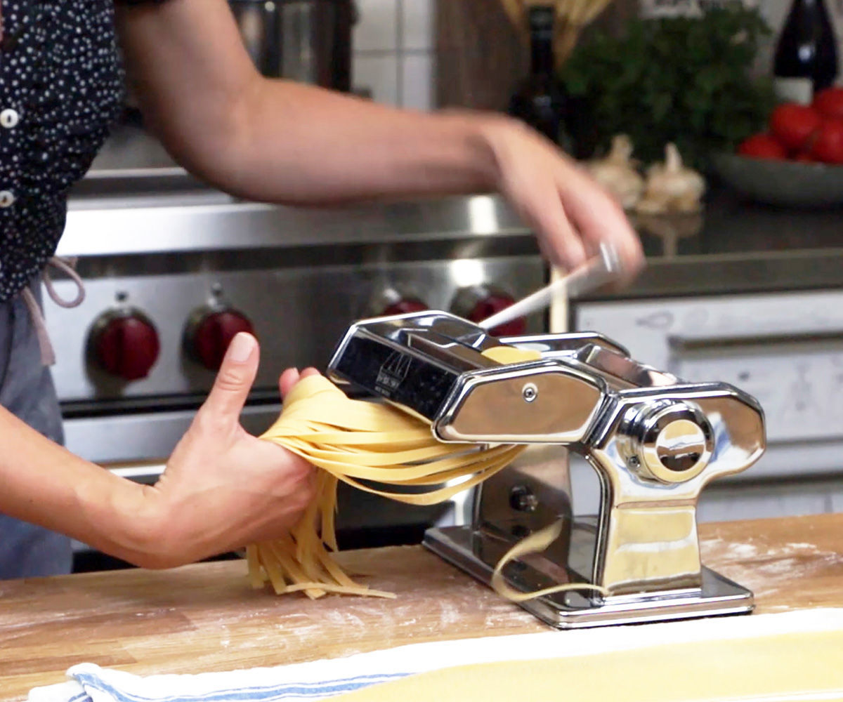 Using a Pasta Machine to Roll & Cut