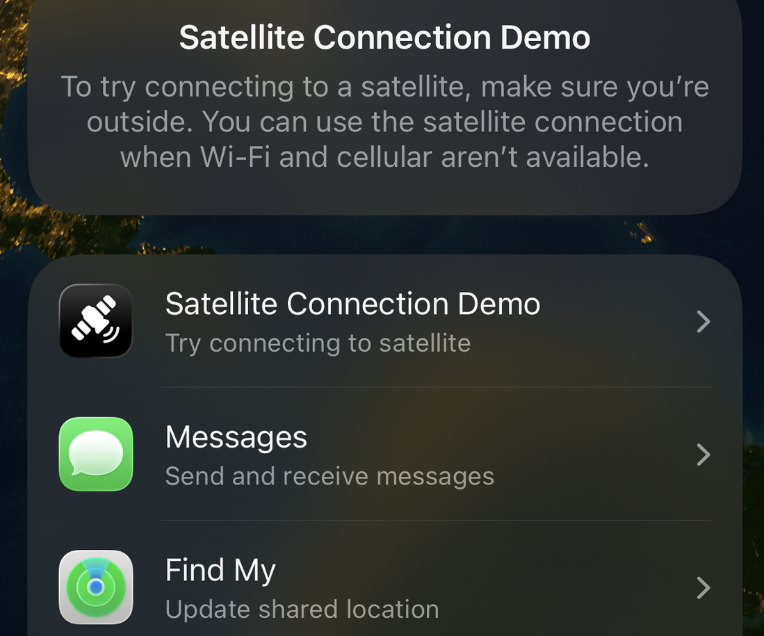 How to SMS and SOS Through Satellites on IPhone