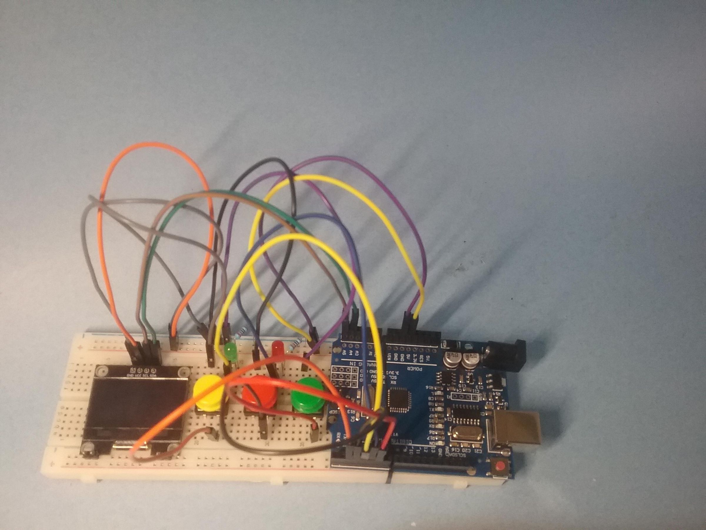 Work Timer/manual Counter/stopwatch With Arduino