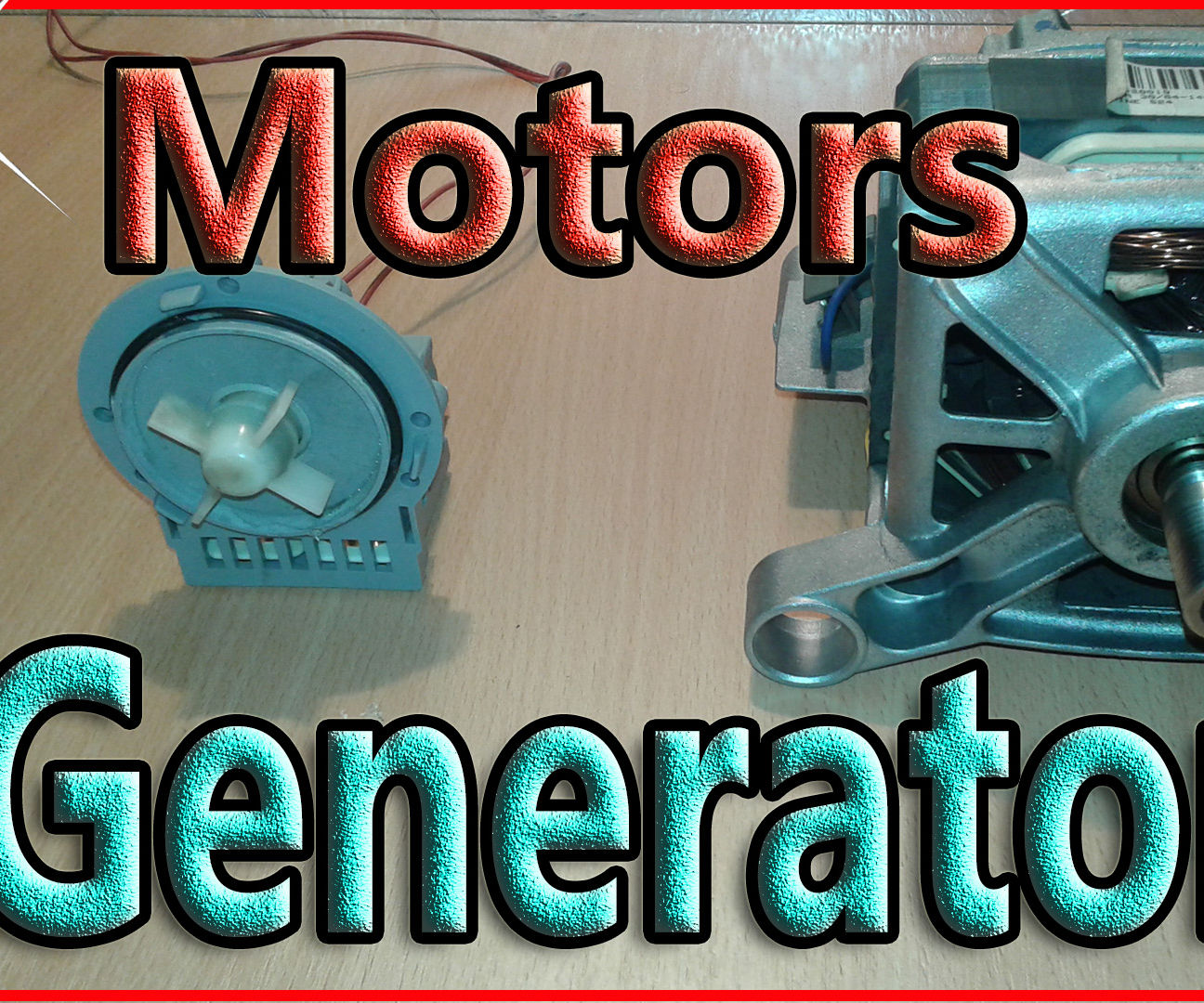 How to Wire a Washing Machine Motor As Generator