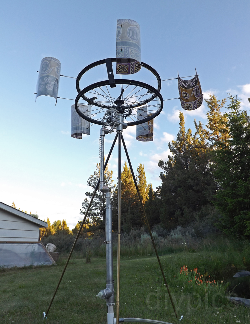 DIY Wind-Powered Water Pump