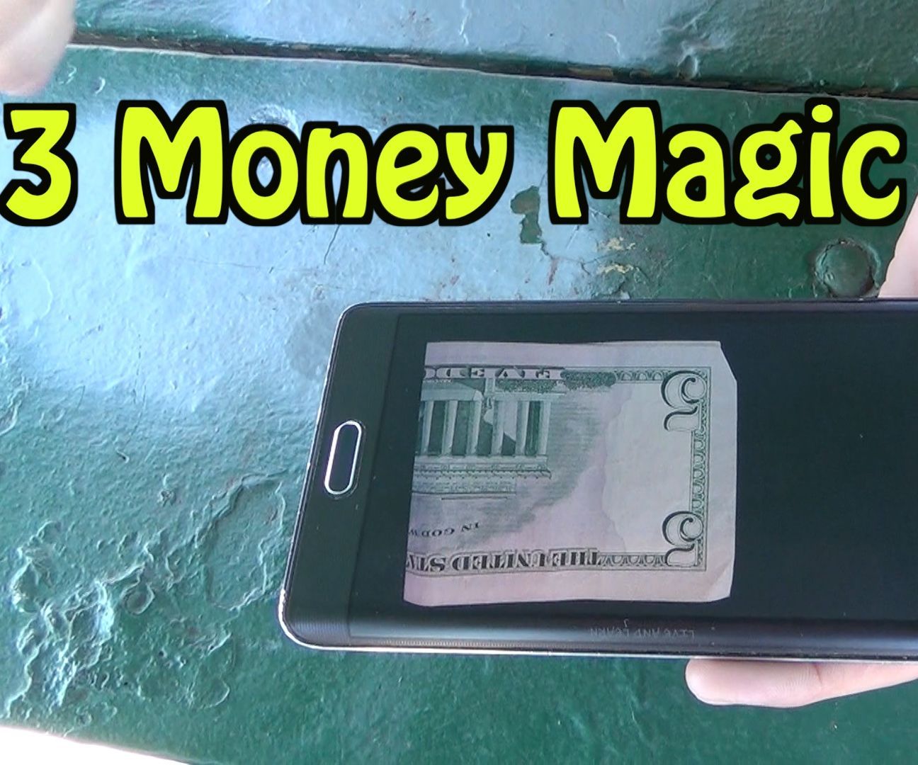 3 Money Magic Tricks- HOW TO
