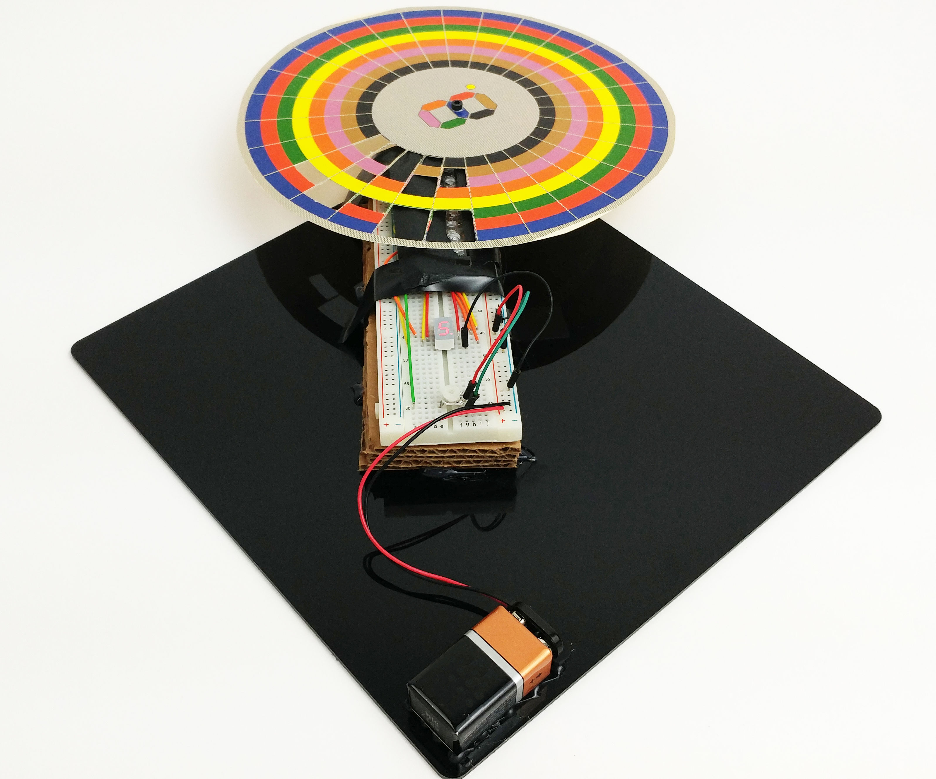 Make an Optical Disk Display