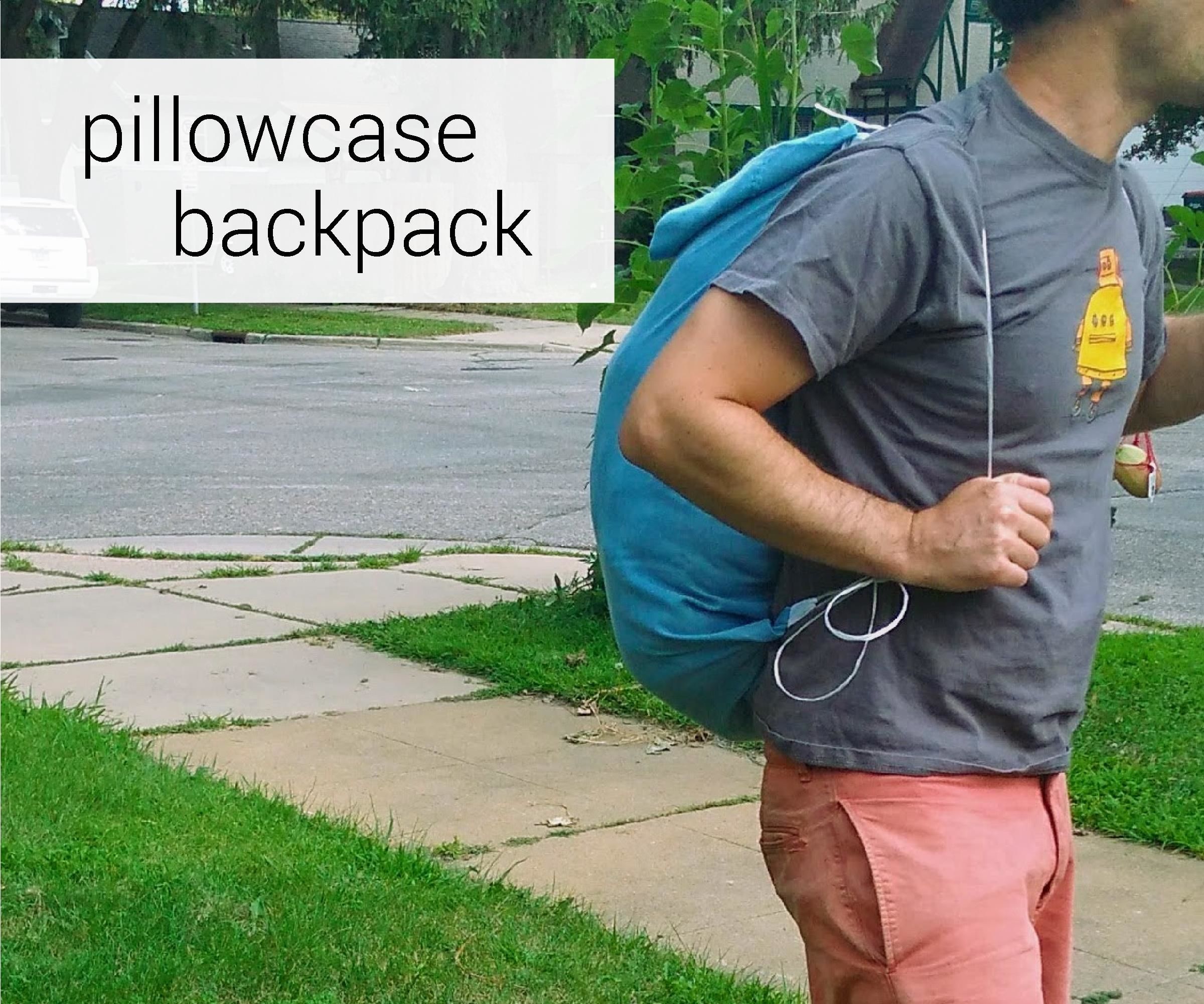 Pillowcase Backpack