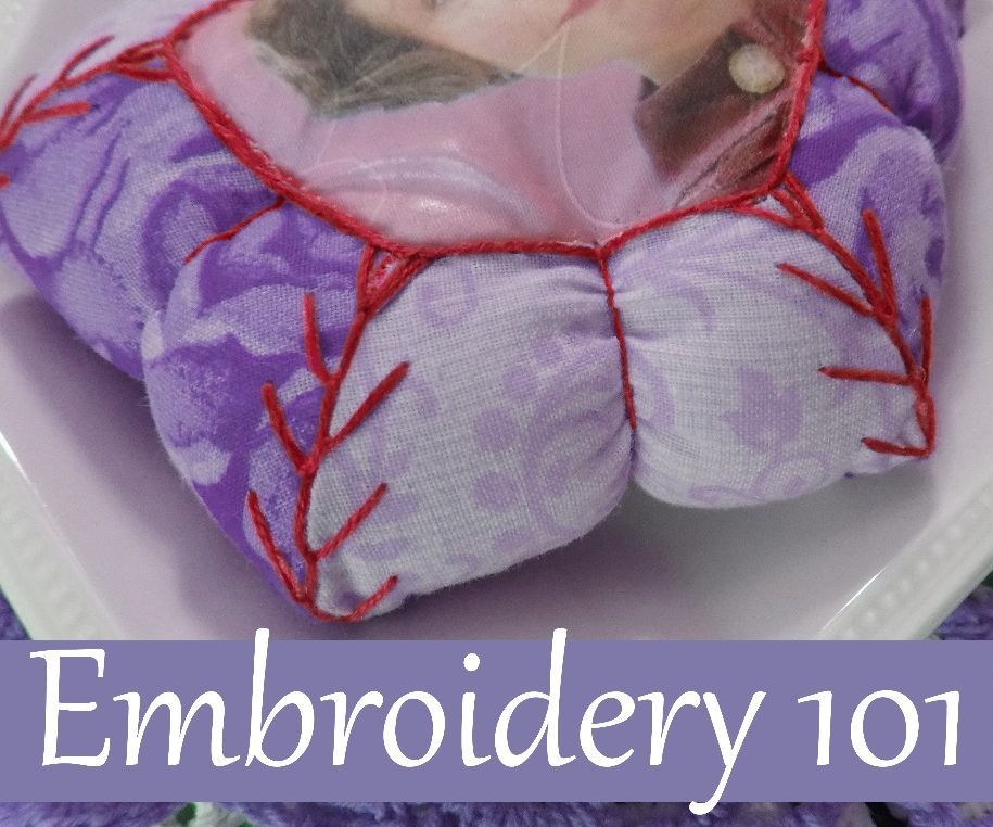 Embroidery 101: Feather Stitch