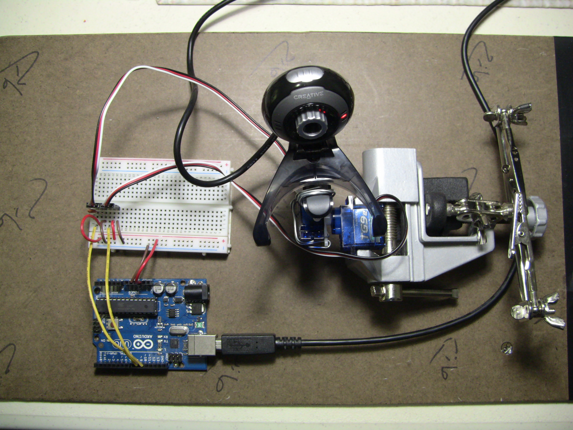 Face Detection and Tracking With Arduino and OpenCV