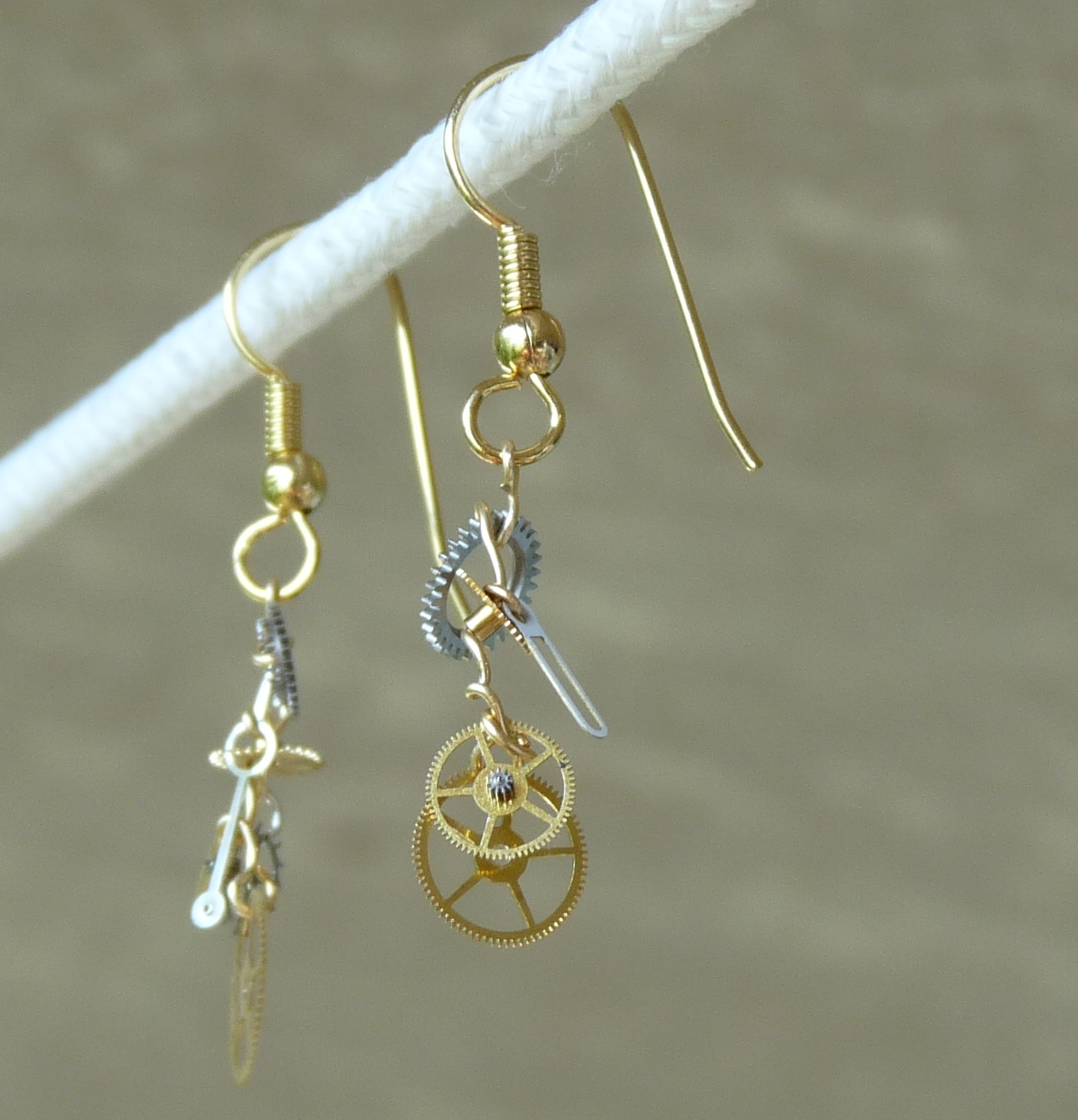 Gearrings: Steampunk Earrings