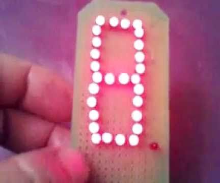 DIY Seven Segment Display 2ʺ