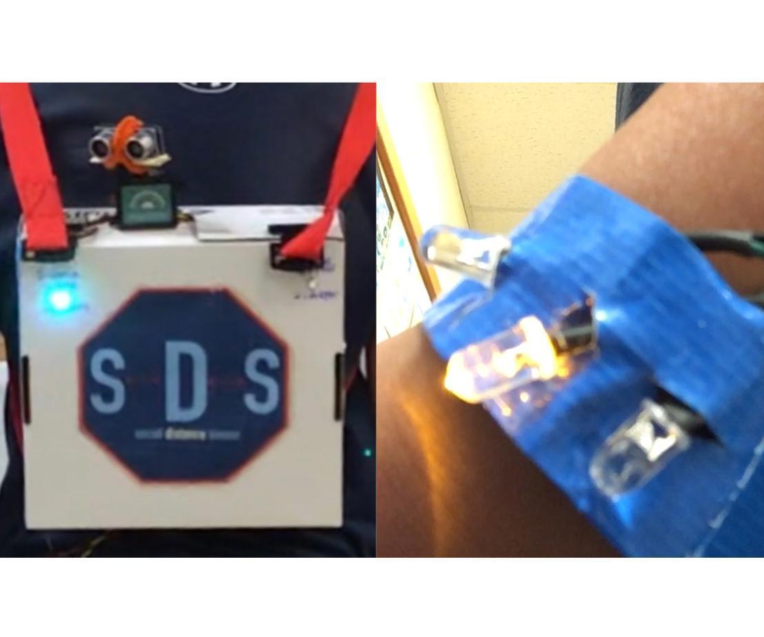 Social Distancing Sensor With Micro:Bit and Hummingbird Kit 