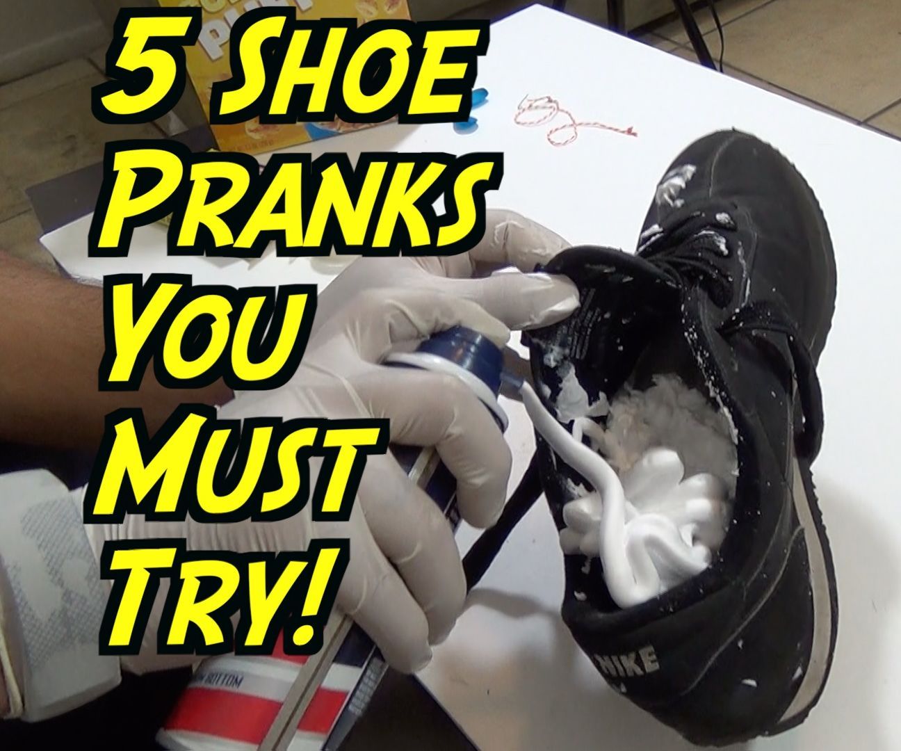 5 Cruel Shoe Pranks You Can Do At Home!