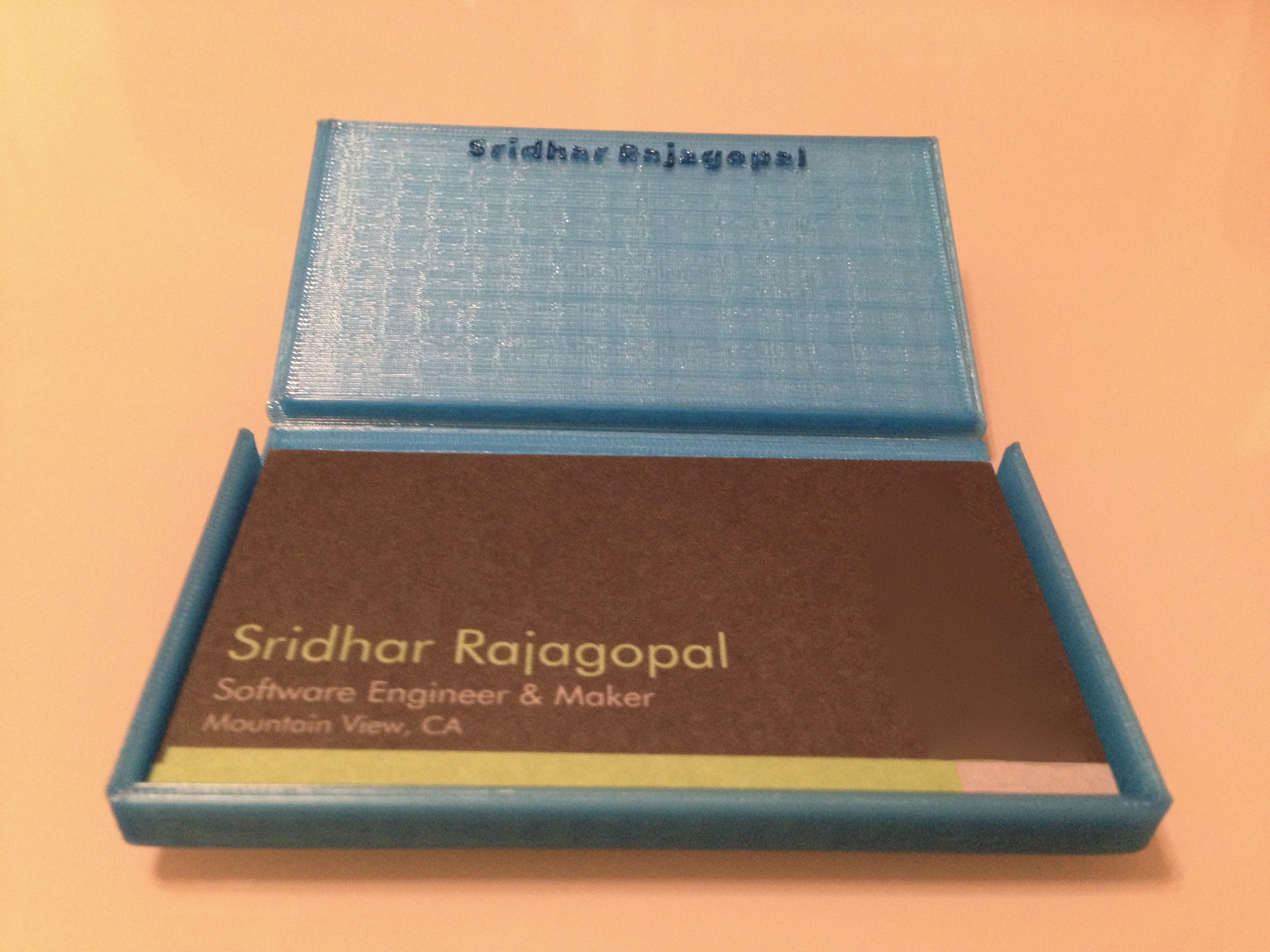 3D Printed Business Card Holder