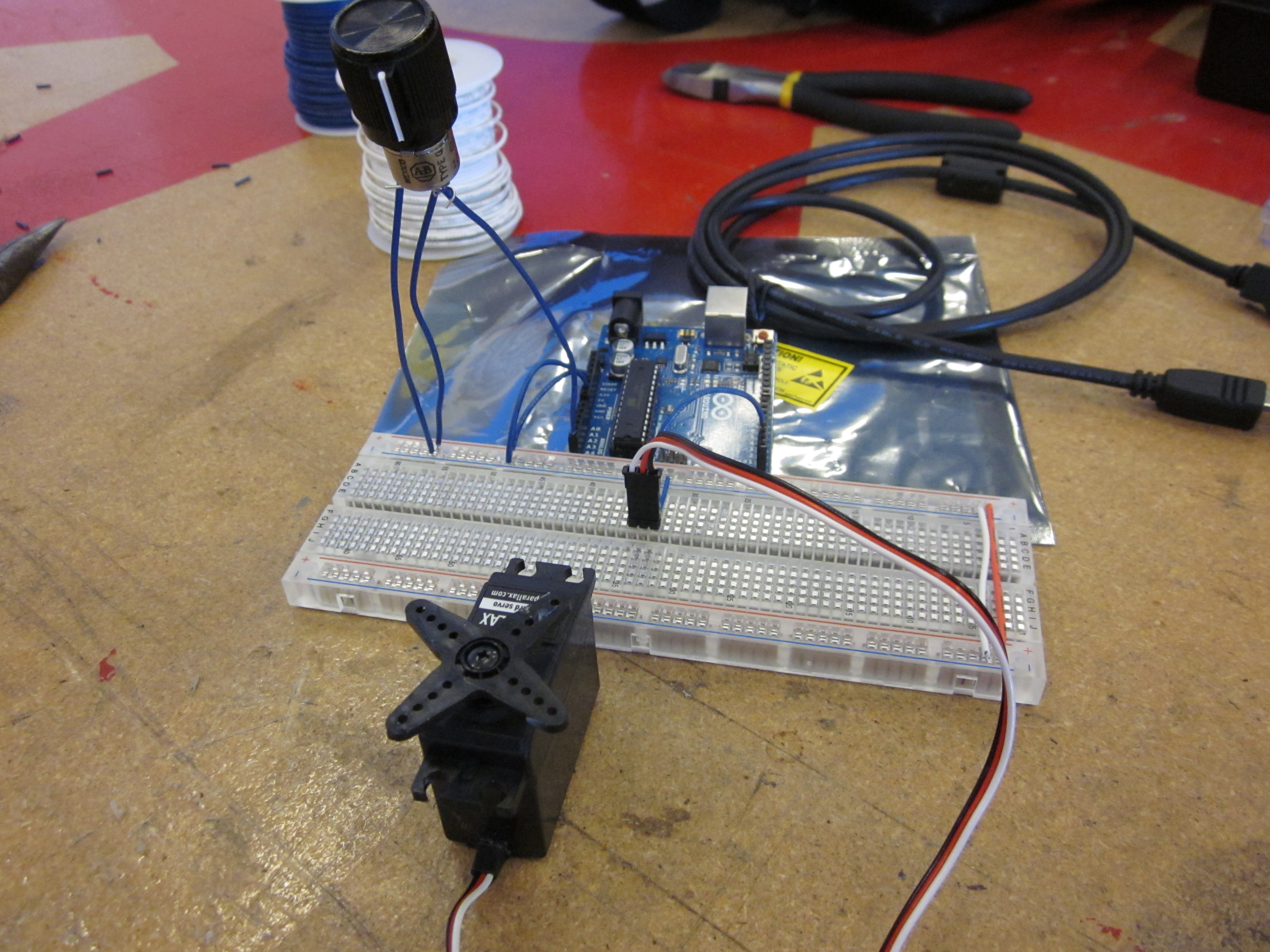 Arduino Powered Servo Control - I Made It at TechShop