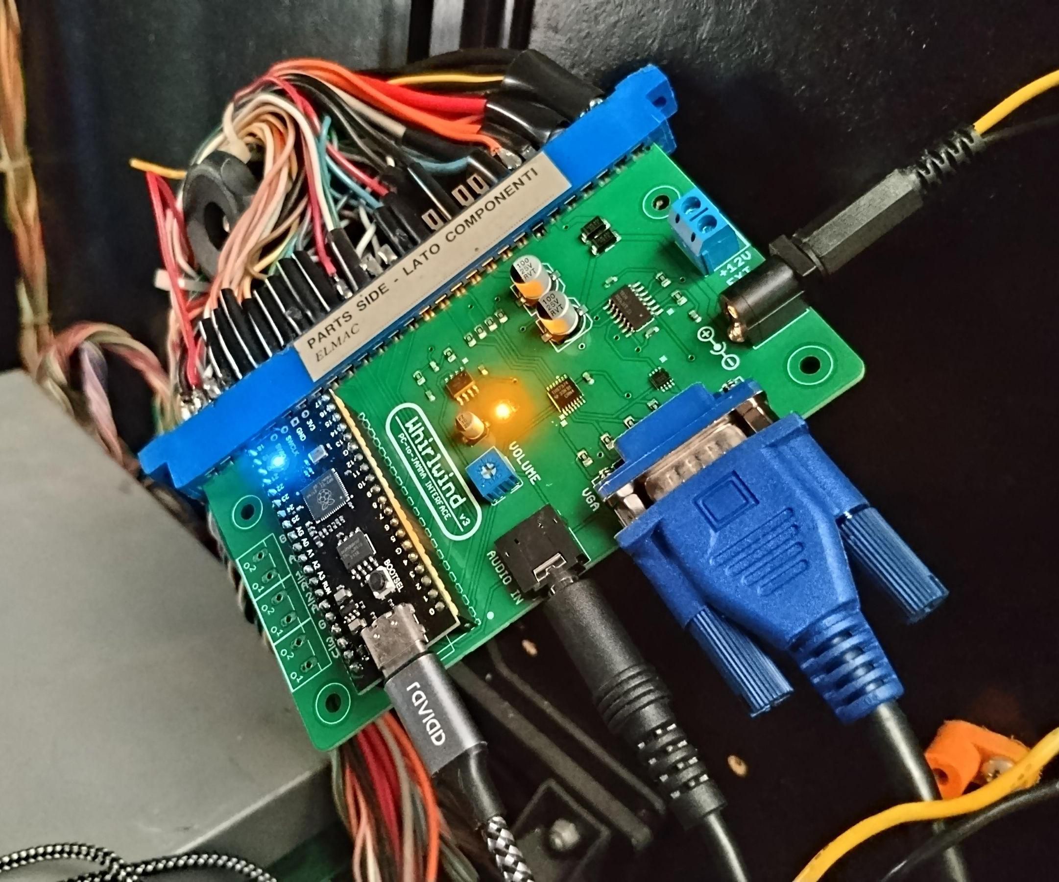 Whirlwind 3 - PC to JAMMA Arcade Interface