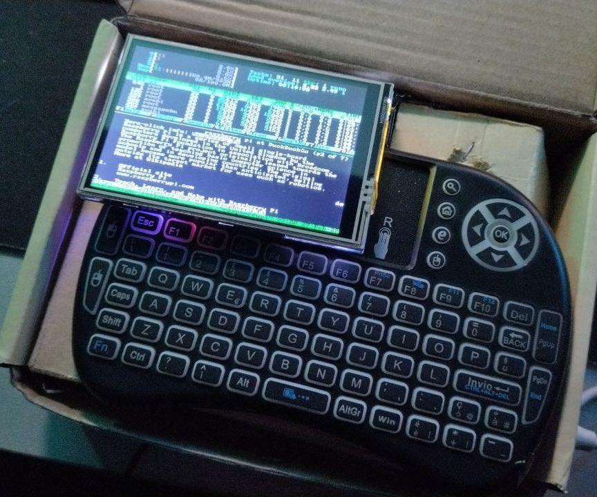Handheld Raspberry Pi Computing Box