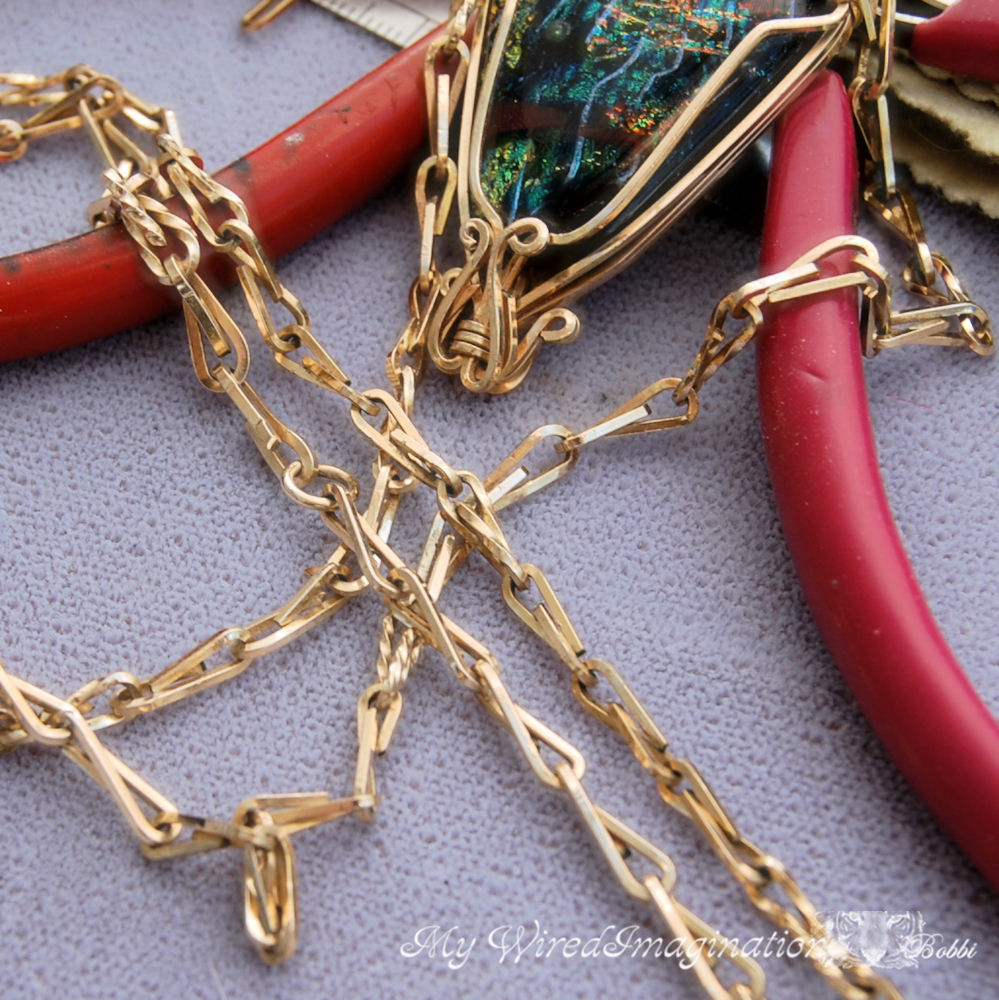 Old-Fashioned Chain - Wire Work Tutorial